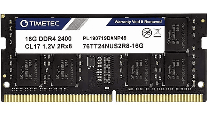 Memoria Ram Notebook 16gb Ddr4 2400mhz Sodimm Pc4-19200 Cl17 1