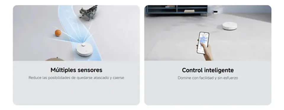 Xiaomi Robot Vacuum S40c Blanco  5000 Pa, Navegación Láser Lds 360°, Aspira Y Friega, Control Por Wifi, Compatible Con Alexa/google 8