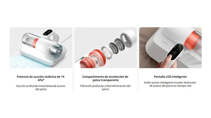 Aspiradora Xiaomi Dust Mite Vacuum Cleaner 12000p Antiácaros 3