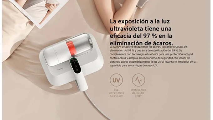 Aspiradora Xiaomi Dust Mite Vacuum Cleaner 12000p Antiácaros 7