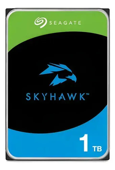 Disco Duro Interno St1000vx013 Skyhawk Surveillance Multicolor 1tb Seagate - Excelente (Reacondicionado)
