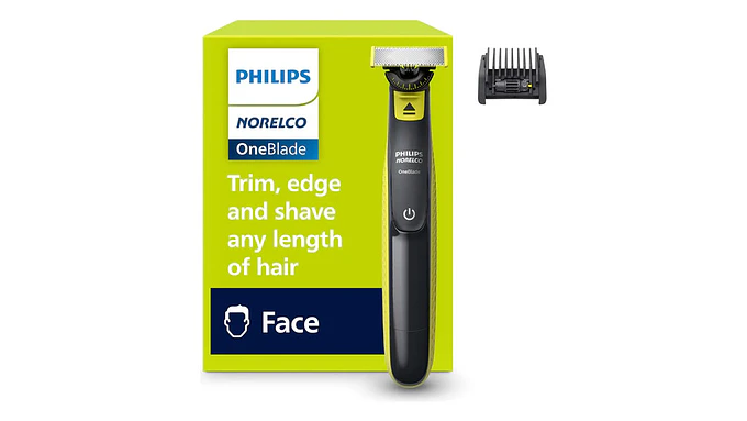 Recortadora Y Afeitadora Philips Oneblade 360 Rostro Qp2724/ 7