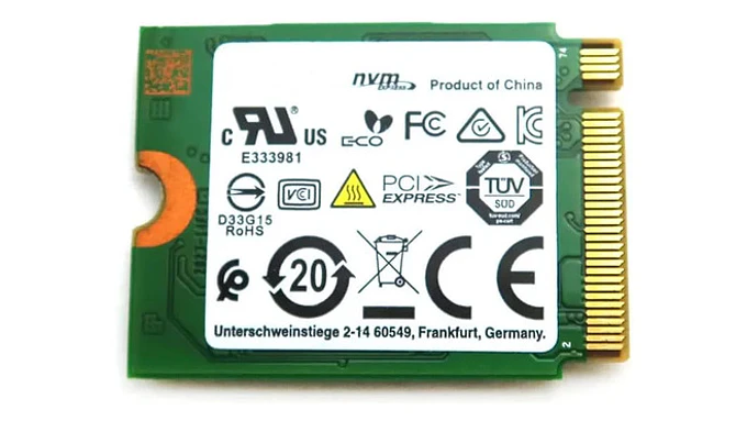 Ssd Nvme 512gb M.2 2230 Pcie Gen3 X4 Hynix Oem Granel 2