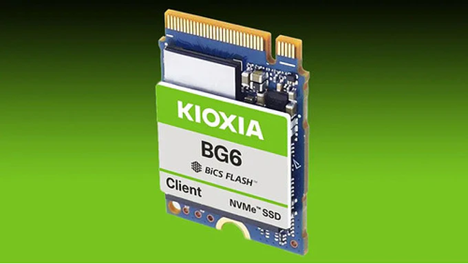 Ssd Nvme 512gb M.2 2230 Pcie Gen4 X4 Kioxia Bg5 Oem 3