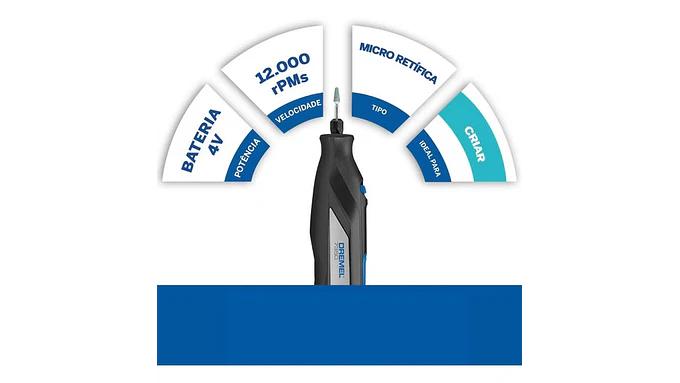 Herramienta Multiproposito Dremel 7350 12000 Rpm Recargable 2