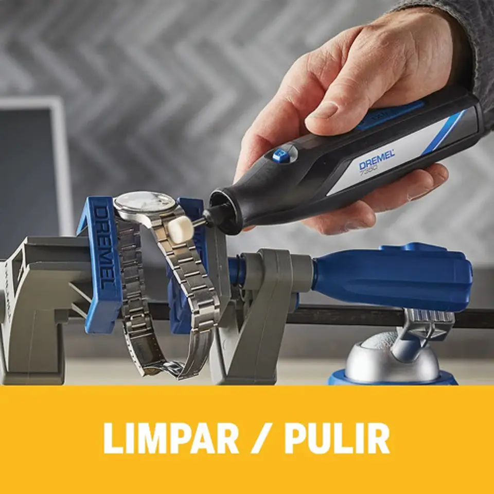 Herramienta Multiproposito Dremel 7350 12000 Rpm Recargable 8