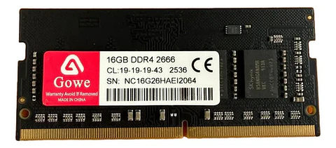 Memoria Ram 16gb Ddr4 2666mhz Sodimm Notebook Hynix Oem