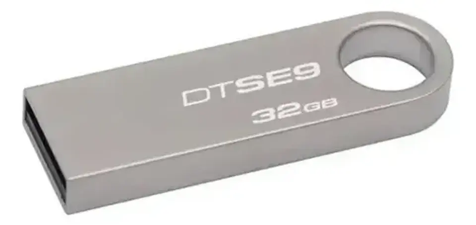 Pendrive Datatraveler Se9 Dtse9h 32gb 2.0 Plateado Sin Caja 1