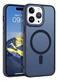 Funda Matte Magnetica Compatible Con iPhone 16 Pro Max Azul - Miniatura 5