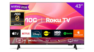 Smart Tv 43s5155 Fhd Led 43 Roku Negro 220v Aoc