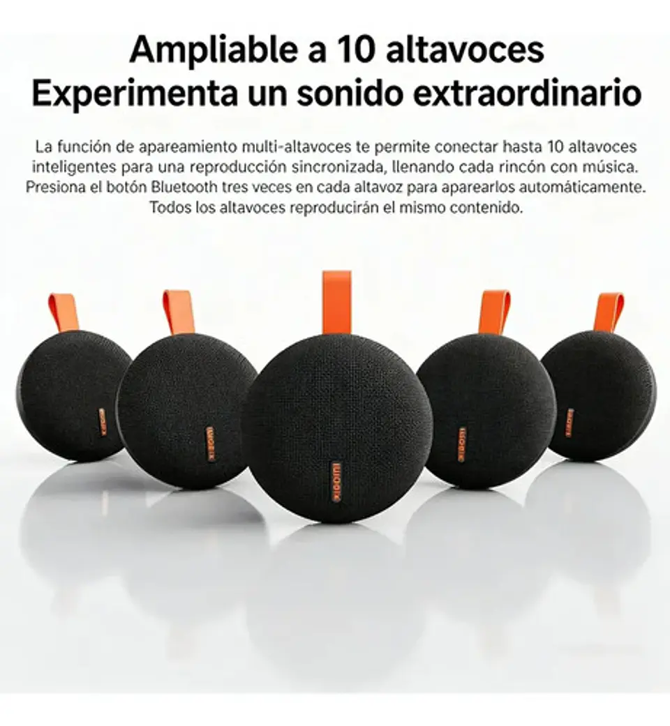 Parlante Portátil Xiaomi Bluetooth Speaker Essential Negro 4