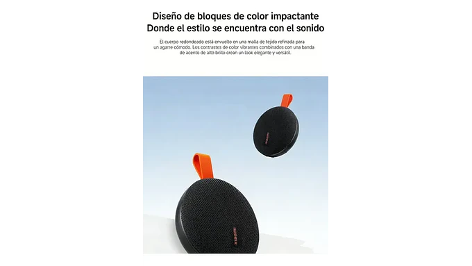 Parlante Portátil Xiaomi Bluetooth Speaker Essential Negro 6