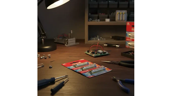 Pila Maxell Aa Cilíndrica Aa Pack 5 Unidades 4