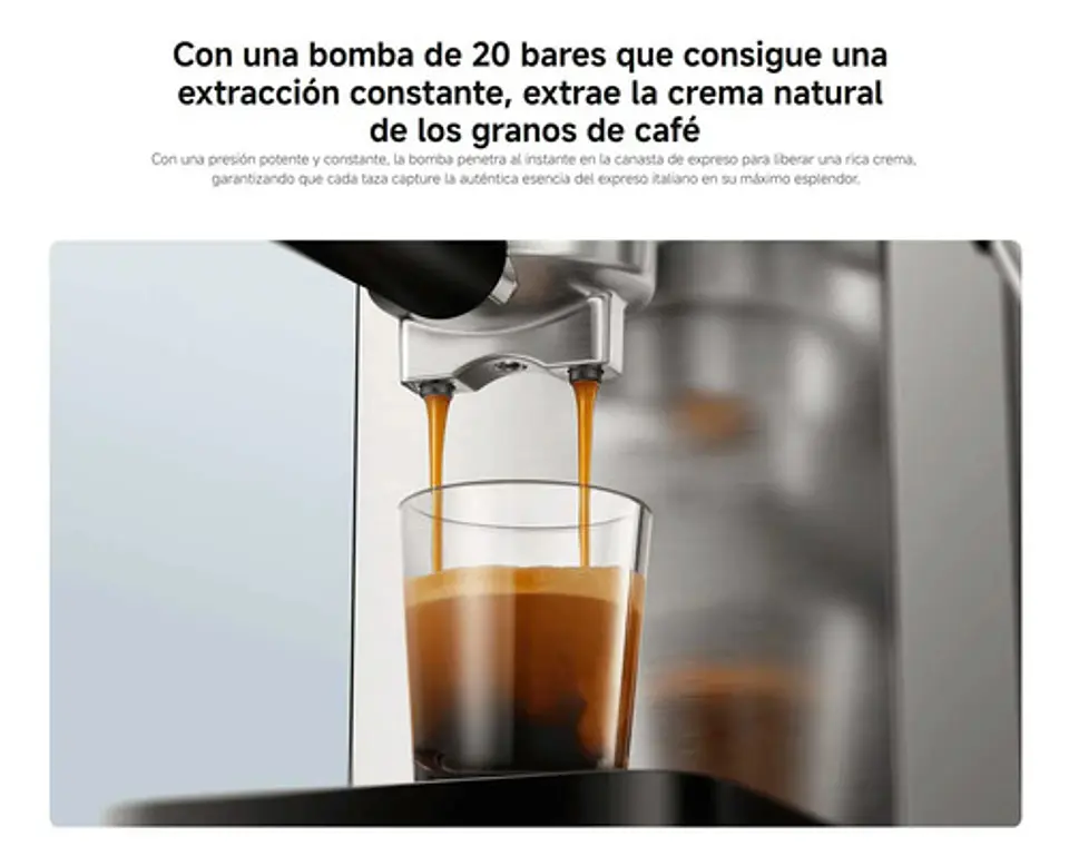 Cafetera Espresso Semi-automática Xiaomi Mijia 4