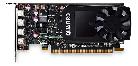 Tarjeta De Vídeo Nvidia Quadro P1000 4gb Gddr5 Low Profile
