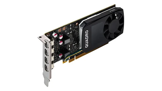 Tarjeta De Vídeo Nvidia Quadro P1000 4gb Gddr5 Low Profile 4