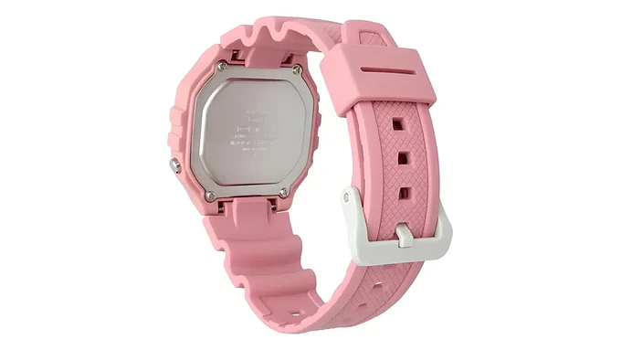 Reloj Deportivo Casio W-218hc-4av Rosa Gris 8