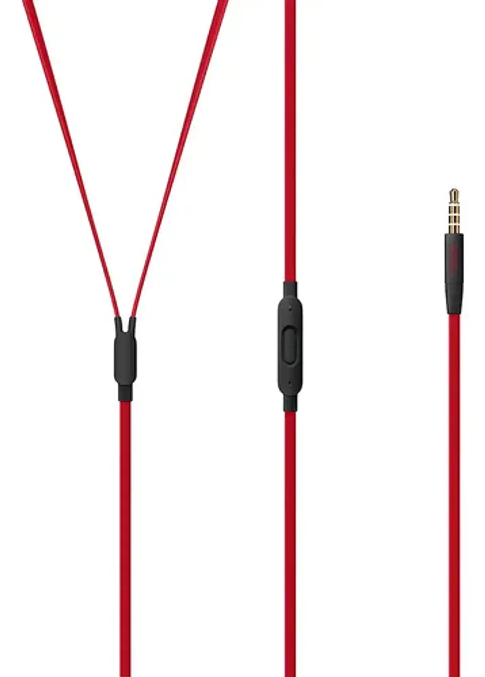 Auriculares Urbeats3 de Beats By Dr. Dre con cable negro/Verm Color Defiant negro/rojo - Excelente (Reacondicionado) 5