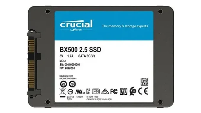 Crucial BX500 CT240BX500SSD1 240 GB 6