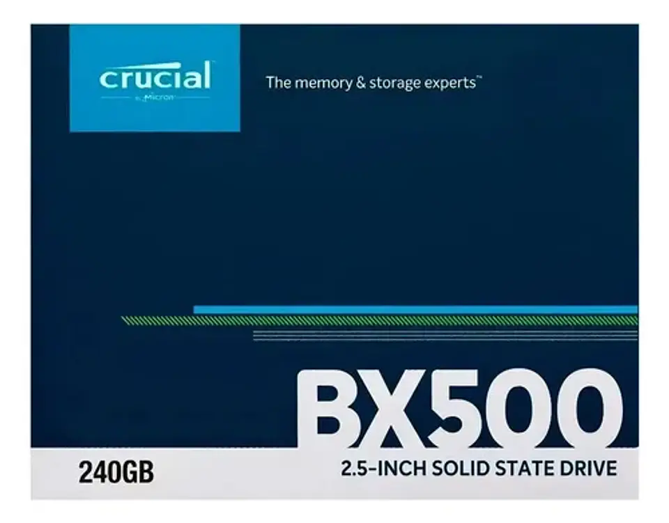 Disco SSD Crucial BX500 CT240BX500SSD1 240 GB Reacondicionado 12