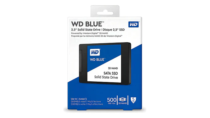 Western Digital WD Blue WDS500G3B0A 500 GB 9