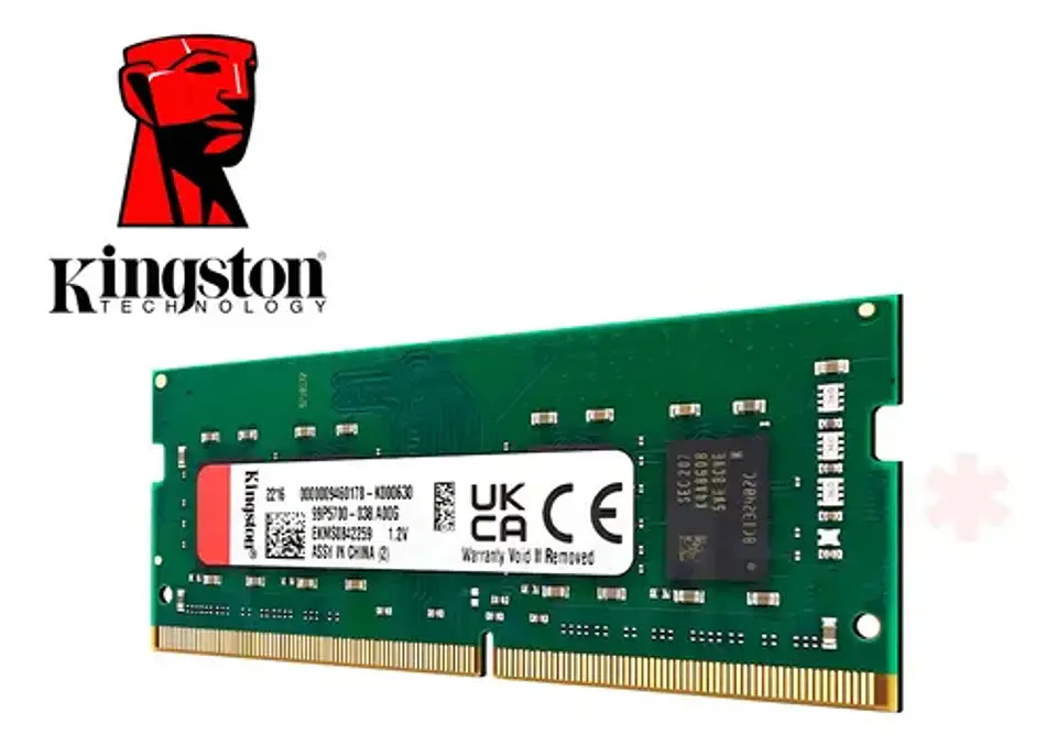 Memoria Ram Color Verde 8gb 1 Kingston Kcp432ss6/8 1