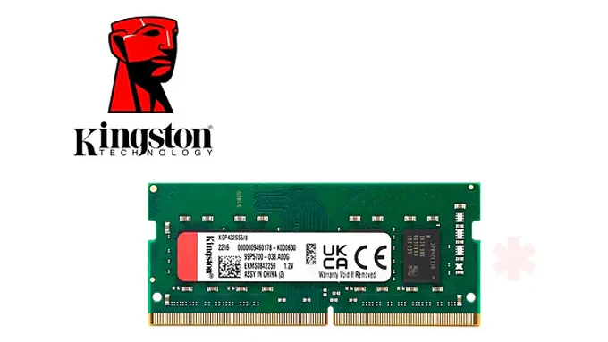 Memoria Ram Color Verde 8gb 1 Kingston Kcp432ss6/8 2
