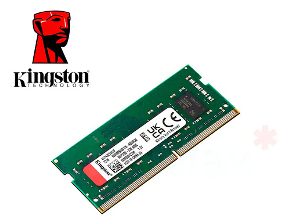 Memoria Ram Color Verde 8gb 1 Kingston Kcp432ss6/8 3