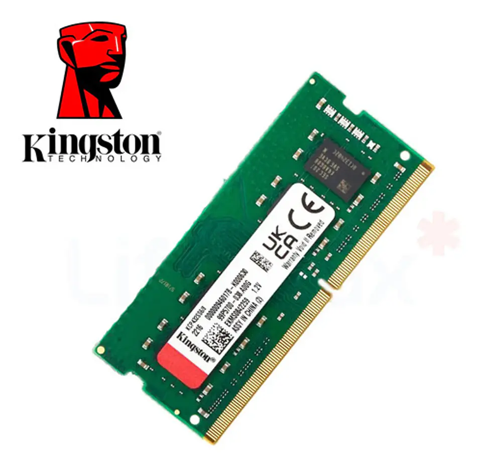 Memoria Ram Color Verde 8gb 1 Kingston Kcp432ss6/8 4