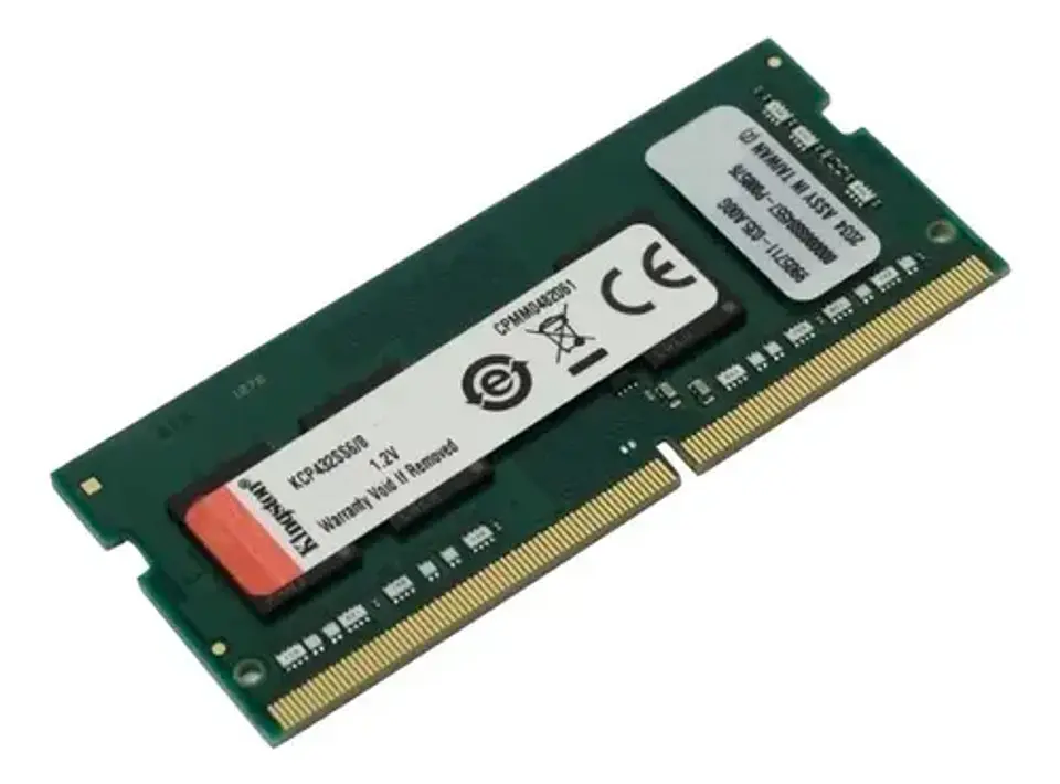 Memoria Ram Color Verde 8gb 1 Kingston Kcp432ss6/8 5