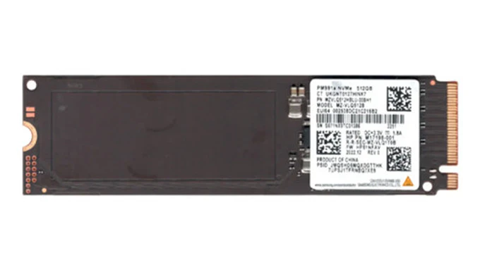 Ssd Samsung Pm991a 512gb Nvme M.2 2280 Pcie 3.0 Oem 1