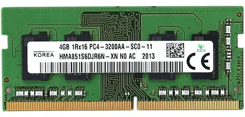 Memoria Ram Notebook Ddr4 Sk Hynix 4gb 3200mhz Oem