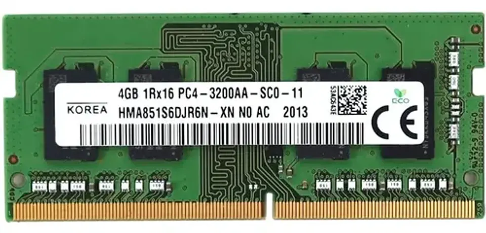 Memoria Ram Notebook Ddr4 Sk Hynix 4gb 3200mhz Oem 1