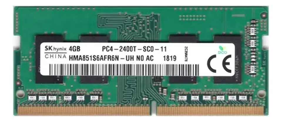 Memoria Ram Notebook Sk Hynix 4gb Ddr4 2400mhz Sodimm Oem 1