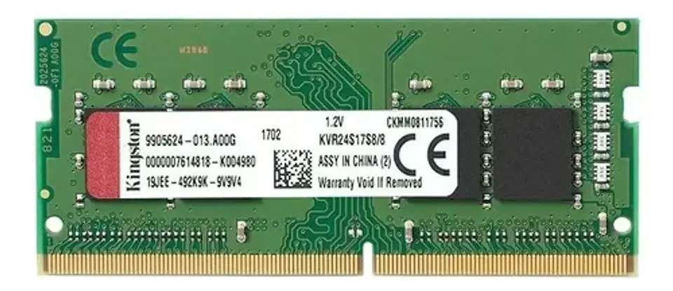 Memoria RAM color verde 8GB 1 Kingston KCP426SS8/8 7