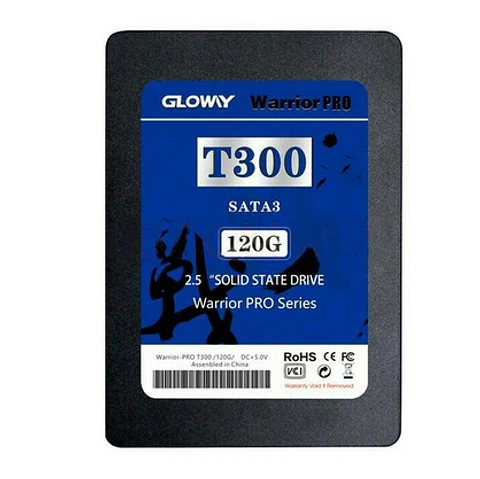 Disco Ssd Gloway Warrior T300 120 GB – Unidad de Estado Sólido SATA 3 de 2.5" ( Reacondicionado )