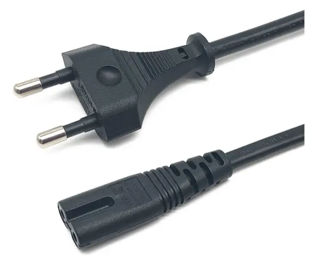CABLE DE PODER TIPO 8 ENCHUFE NACIONAL 1.7 MTS