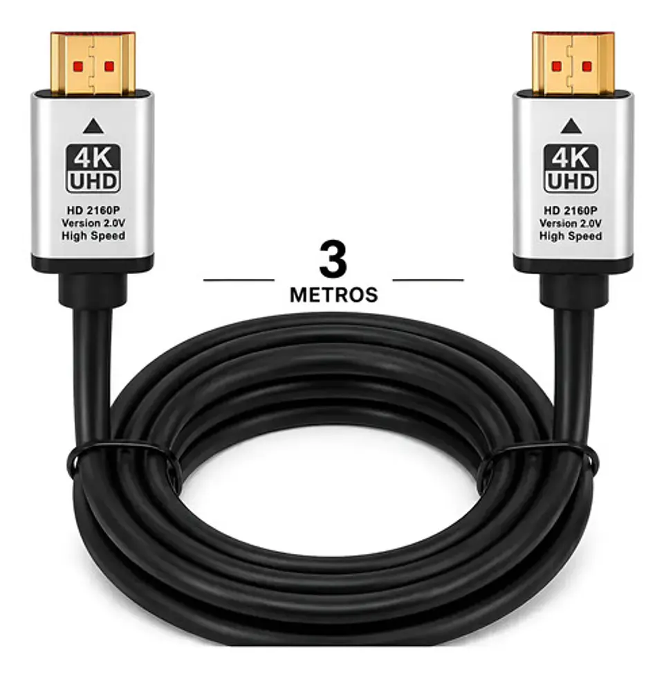 Cable Hdmi 2.1 Ultra Hd 8k 60hz / 4k 120hz 3 Metros 1