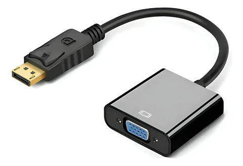 Cable Adaptador Display Port Dp (macho)  Vga (hembra) 1080p