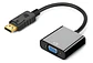Cable Adaptador Display Port Dp (macho)  Vga (hembra) 1080p - Miniatura 1
