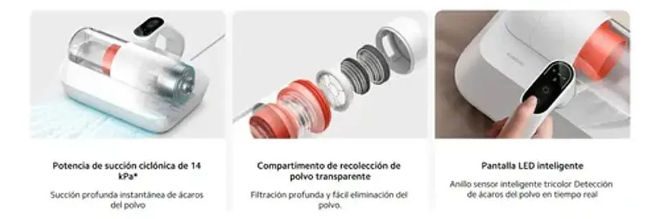 Aspiradora Xiaomi Aspiradora Para Ácaros Del Polvo 400w 3