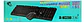 Kit Mouse Teclado Inalámbricos Jx-w3200 Membrana Ergonómico - Miniatura 1