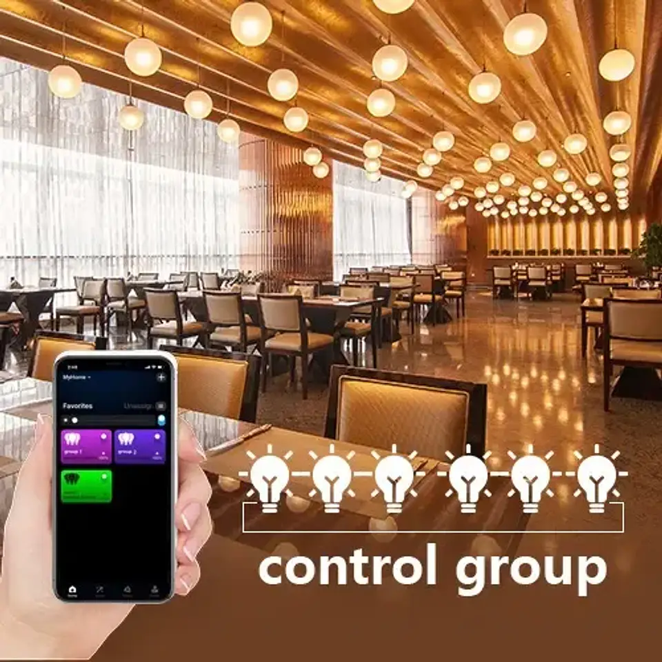Ampolleta Inteligente Led Wifi Bluetooth App Rgb 10w 1pcs Multicolor 2