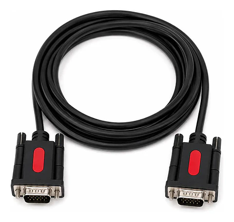 Cable Vga 2 Metros Conectores Gold Monitor Proyector