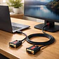 Cable Vga 2 Metros Conectores Gold Monitor Proyector - Miniatura 4