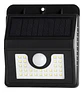 Luz Solar Led 30 Con Sensor De Movimiento 350 Lumenes Negro - Miniatura 2