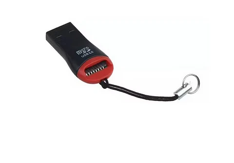 MINI ADAPTADOR DE LECTOR DE TARJETAS DE MEMORIA FLASH, USB 2,0, MICRO SD, SDHC, TF