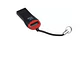 MINI ADAPTADOR DE LECTOR DE TARJETAS DE MEMORIA FLASH, USB 2,0, MICRO SD, SDHC, TF - Miniatura 1