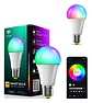 Ampolleta Inteligente Led Wifi Bluetooth App Rgb 10w 1pcs Multicolor - Miniatura 1