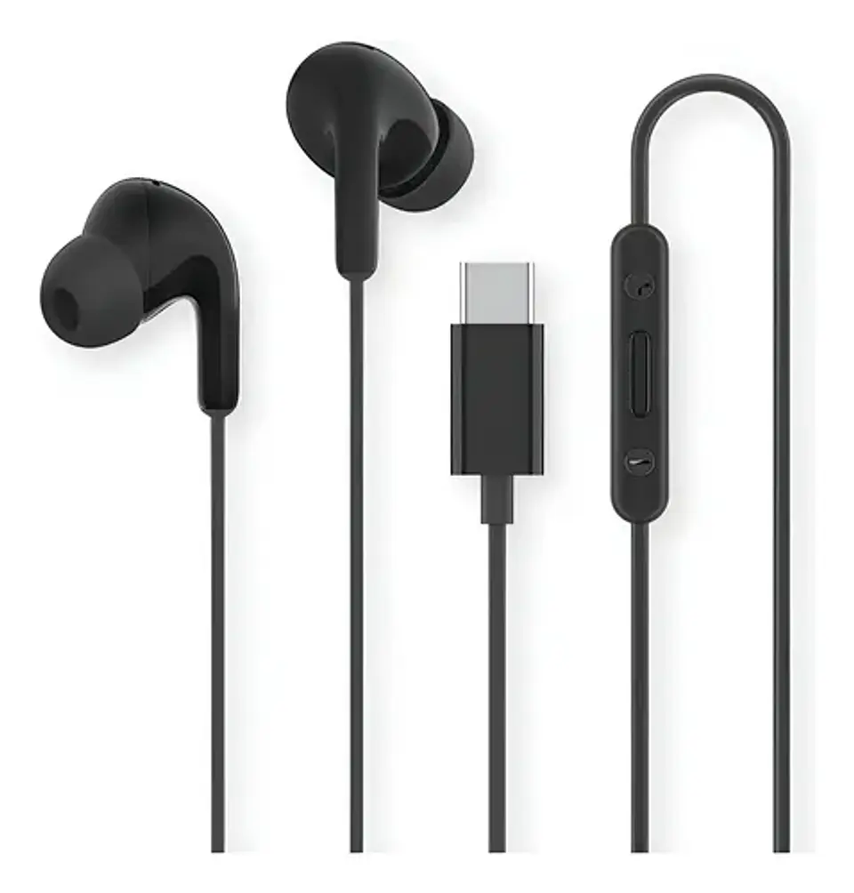 Auriculares con cable Xiaomi tipo C +micrófono/M2413E1 Color Negro 1